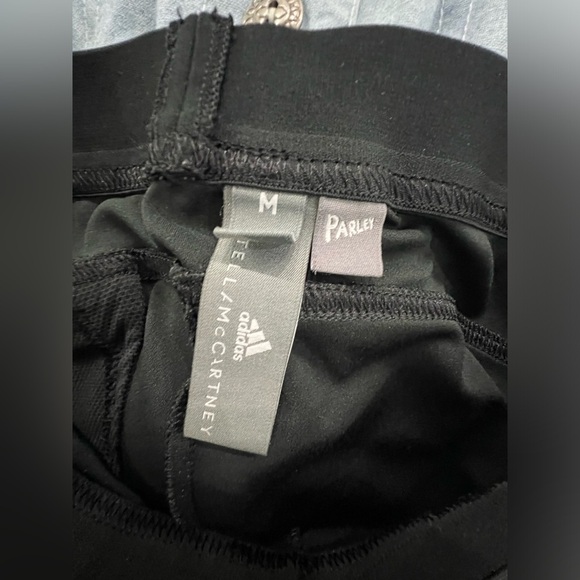 Adidas By Stella McCartney Black Essential Parlay Leggings Size Medium 1206 - Picture 4 of 4